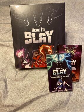 NWT Unstable Games Here to Slay Card Game - Fantasy Adventure Strategy Game